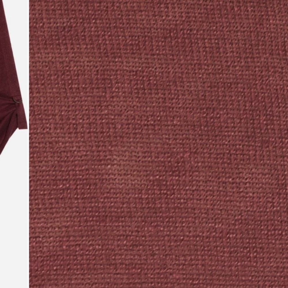 NIC+ZOE Burgundy Open-Front Cardigan Plus Size 1X - Picture 6 of 8